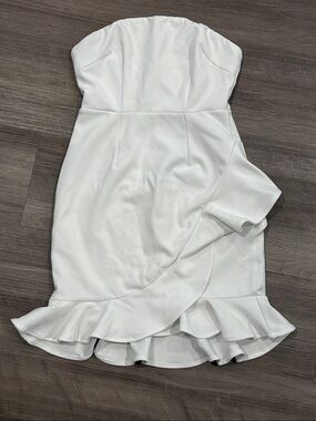 Hello Molly white mini dress